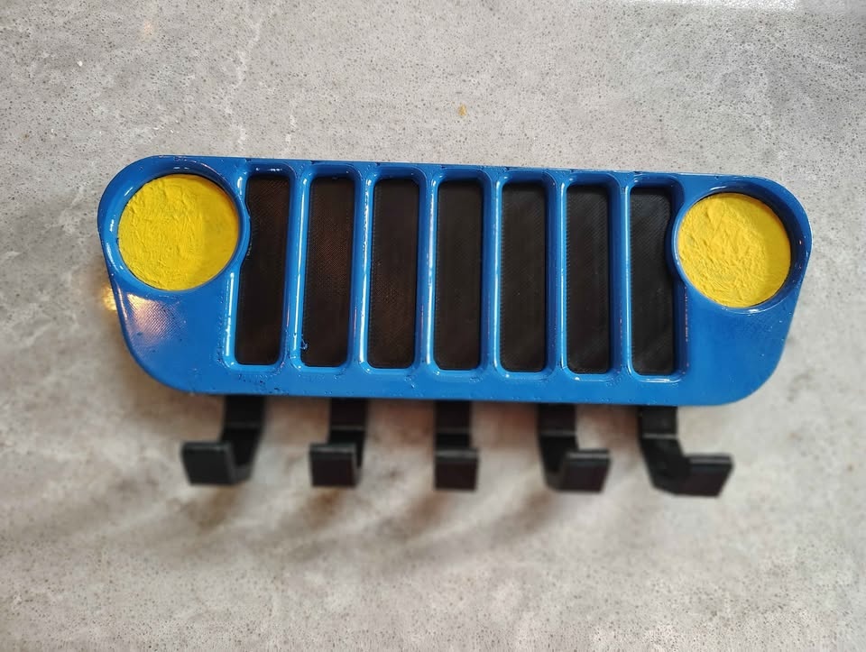 Jeep Custom 3D Printed Key Chain Racks (Custom Colours) - photo 2