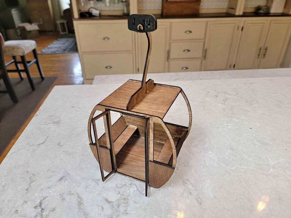 Ski Lift Gondola Model
