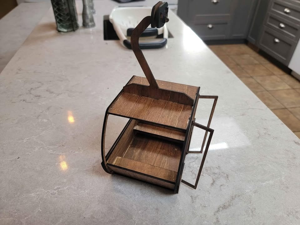 Ski Lift Gondola Model - photo 3