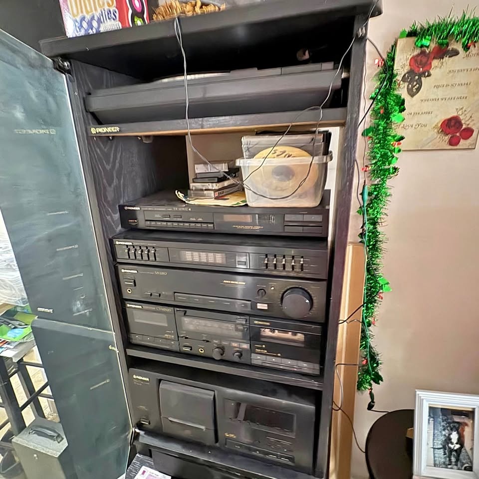 Vintage Pioneer Stereo Stack