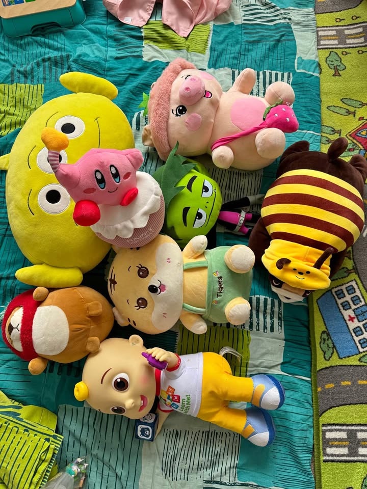 Stuff toys bundle with battery operated JJ