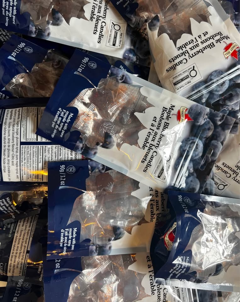 Canadian Maple Blueberry Candy 🍁 – Individually Wrapped – Sealed - photo 2
