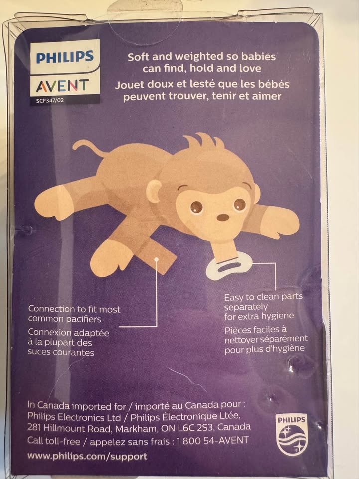 Philips Avent Soothie Snuggle 0m+ Monkey - photo 4