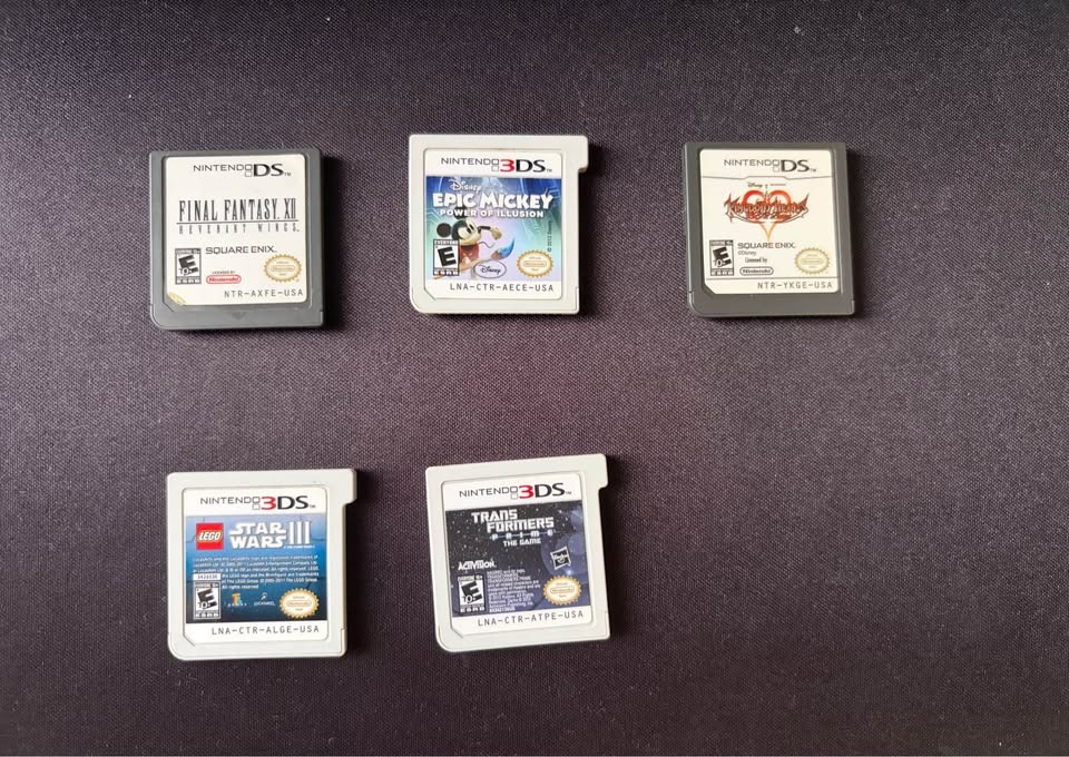 3DS/DS Games for Sale