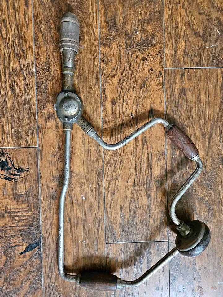 Vintage Corner Hand Drill