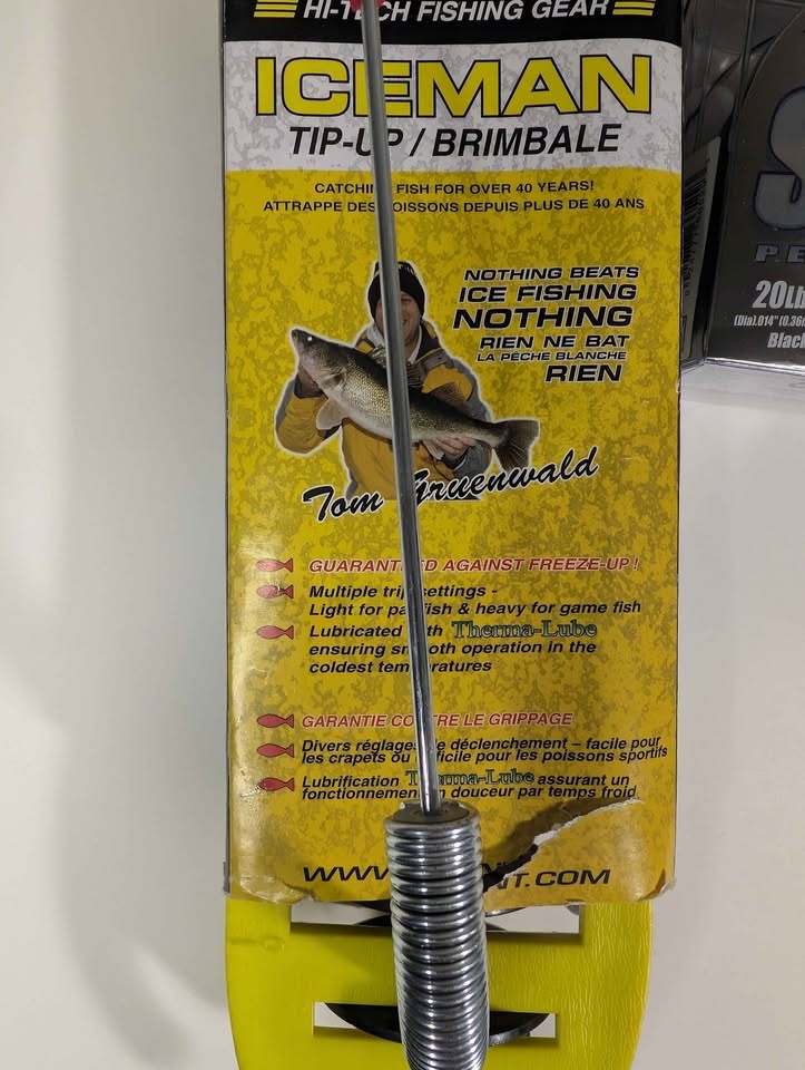 Brand new Ice Man tip up with 20lb line - photo 3