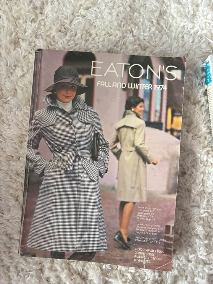 Vintage Eatons Catalogues - 1974 & 1976 - photo 2