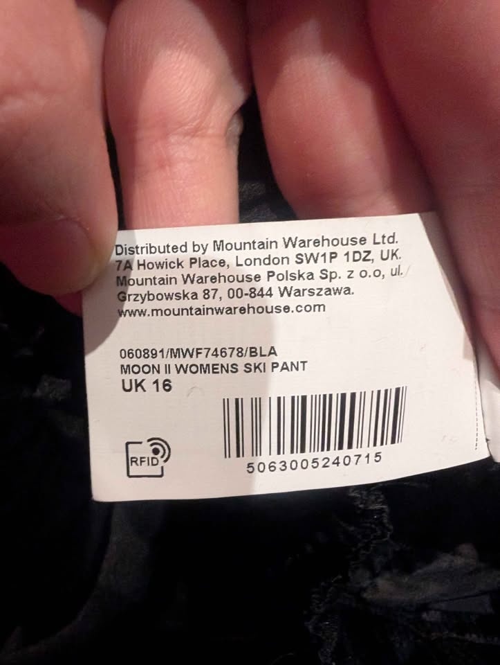 Woman ski pants UK 16 - photo 3
