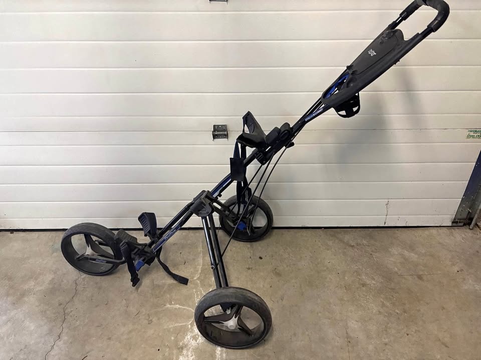 3 wheel push golf cart