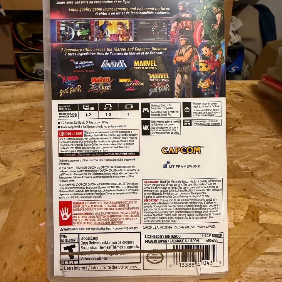 Marvel vs Capcom Collection NSW - photo 2