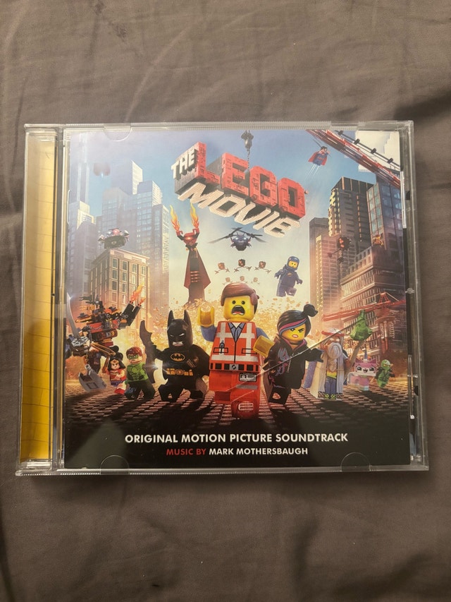 Lego Movie Soundtrack CD