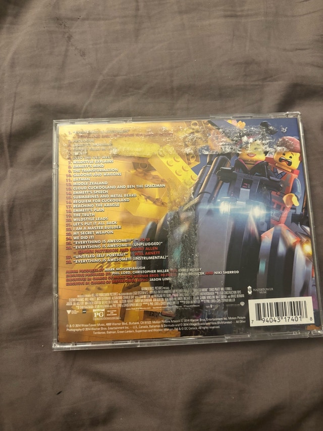 Lego Movie Soundtrack CD - photo 2
