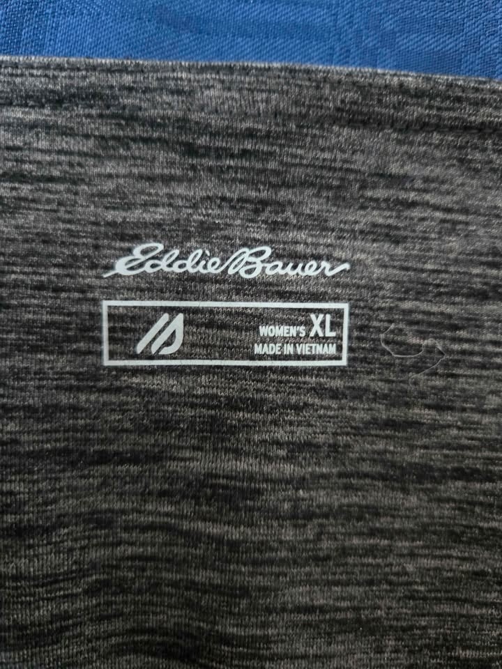 Eddie Bauer Women's XL Grey Heathered Capri Leggings - photo 3