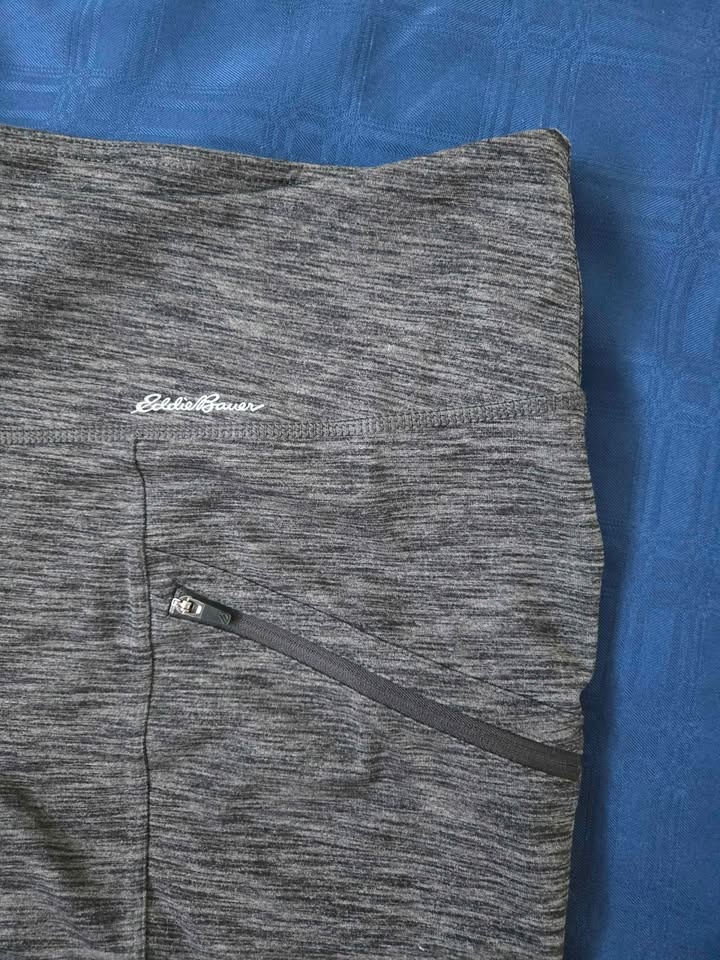 Eddie Bauer Women's XL Grey Heathered Capri Leggings - photo 4