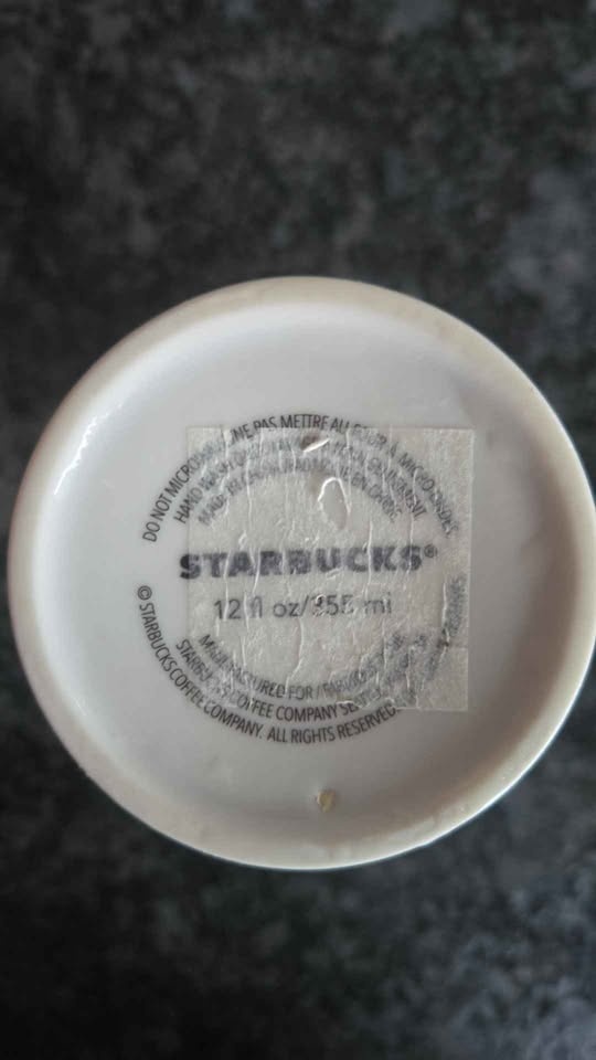 Starbucks NYC Ceramic Travel Mug - photo 3
