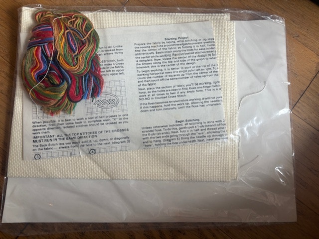 Vintage Cross Stitch Family Tree, New, 12”x16” - photo 2