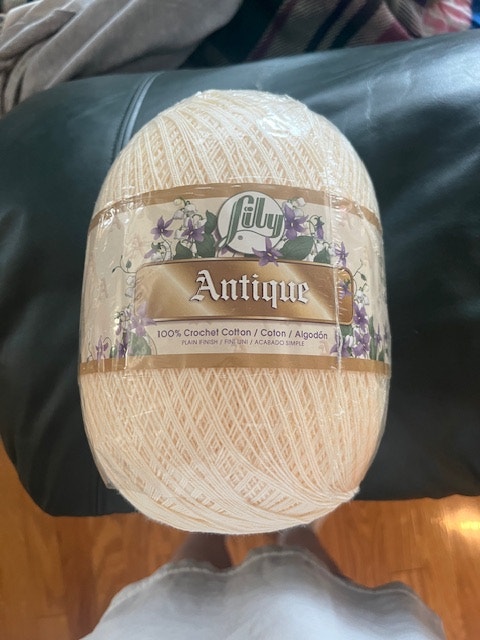 Lily Antique Cotton Crochet Thread - Size 10, 3 ply - photo 2