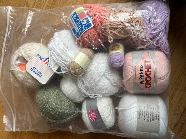 Assorted Cottons, Patons etc