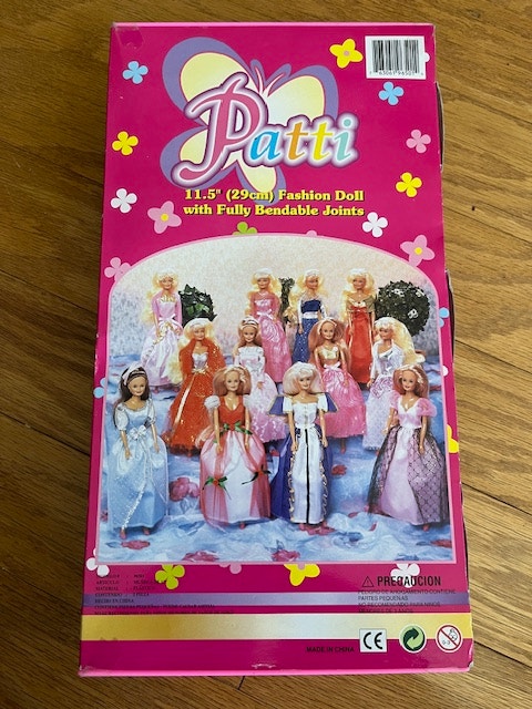 Patti Fashion Doll, 11.5", Bendable Joints, Age 3+ - photo 3