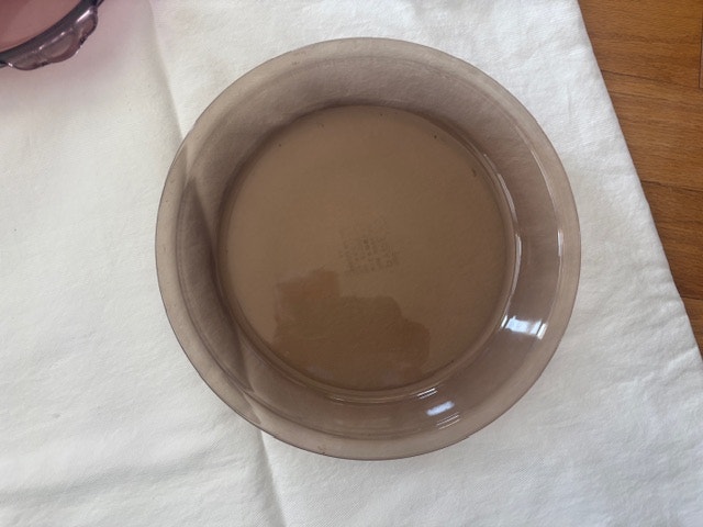 Vintage Pyrex Cranberry 8" Square Dish - photo 3