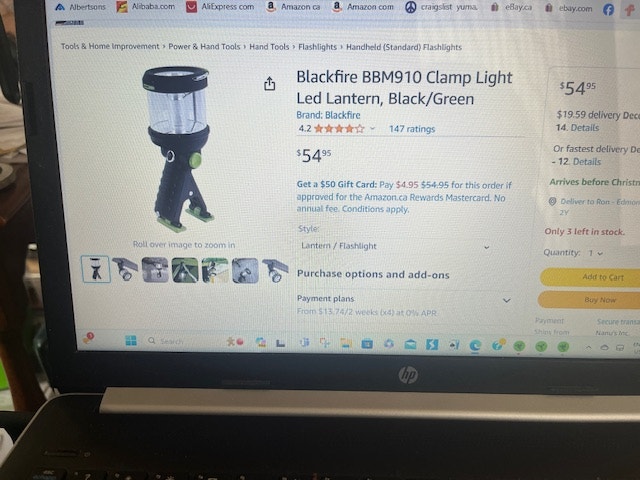 Reactor Blackfire Clamp Light Lantern - photo 3