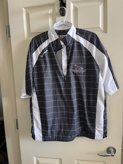 Sunice Golf Shirt, Red Tail Landing, good condition, size medium