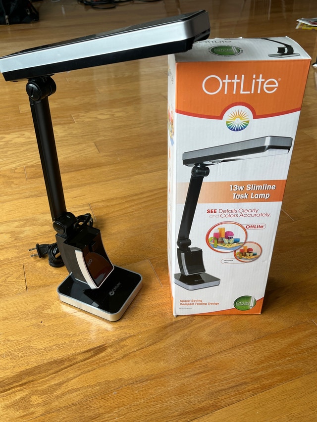 Ottlite 19.75 Inch Black 13w Task Lamp - photo 2