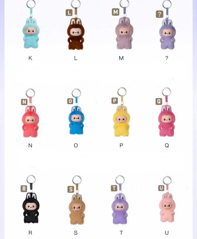 Labubu Pin for Love Vinyl Plush Pendant V4 image indicator(2)