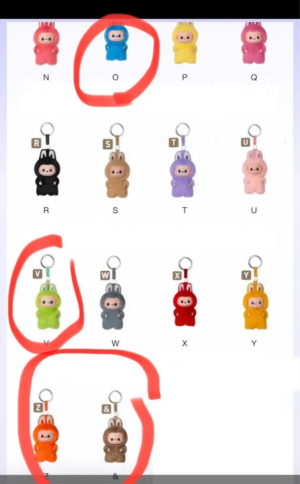 Labubu Pin for Love Vinyl Plush Pendant V4 image indicator(3)