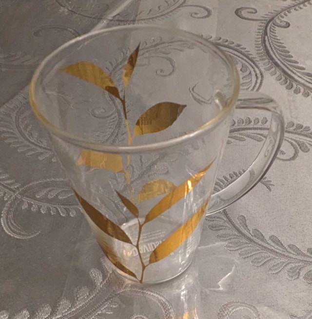 Glass Mug (damaged)