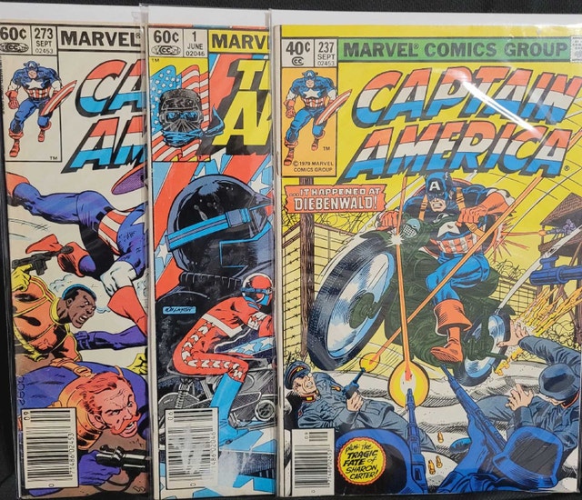 1982 Marvel Comics Lot: Captain America #237 & 273, Team America - photo 2