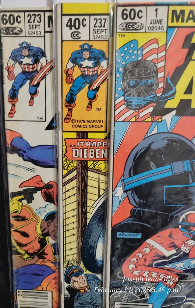 1982 Marvel Comics Lot: Captain America #237 & 273, Team America - photo 5