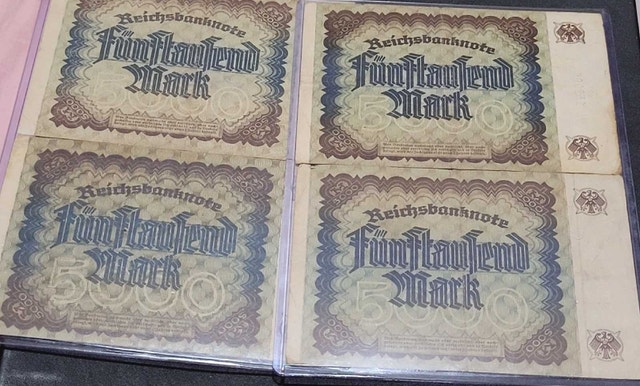 Pre War German Banknotes - photo 3