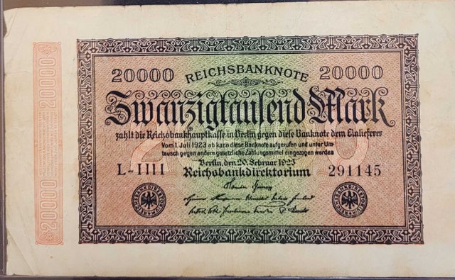 Pre War German Banknotes - photo 3