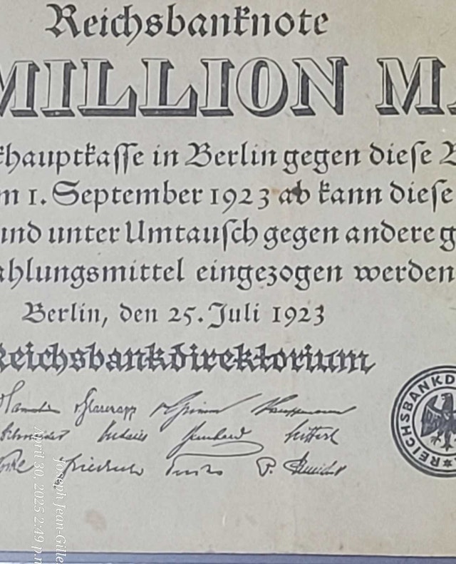Pre war Germany banknotes - photo 5