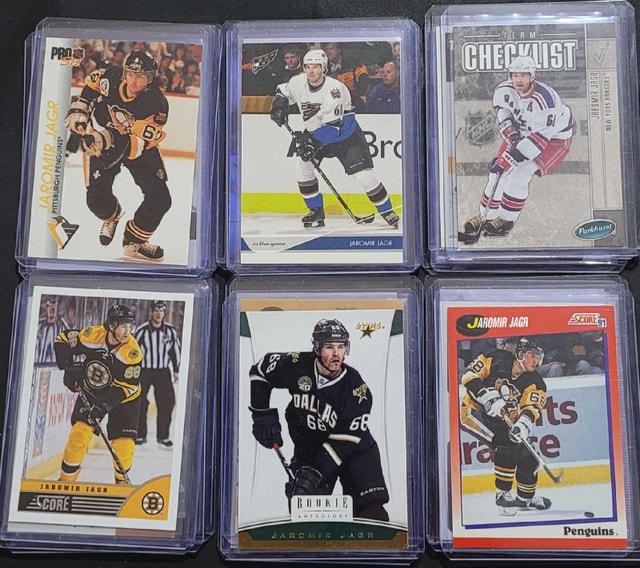 44 Jaromir Jagr Hockey Cards - photo 5