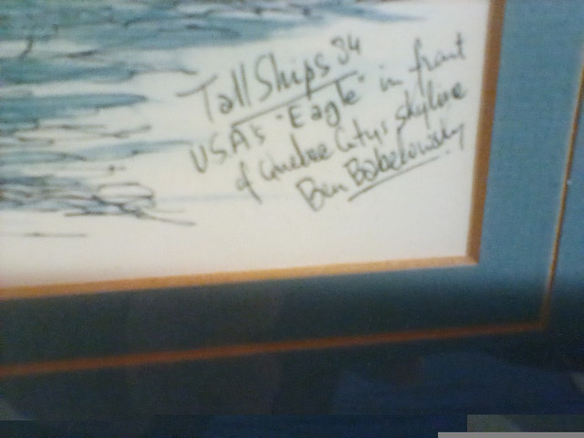 Tall Ship Print Framed // Eagle USA - photo 3