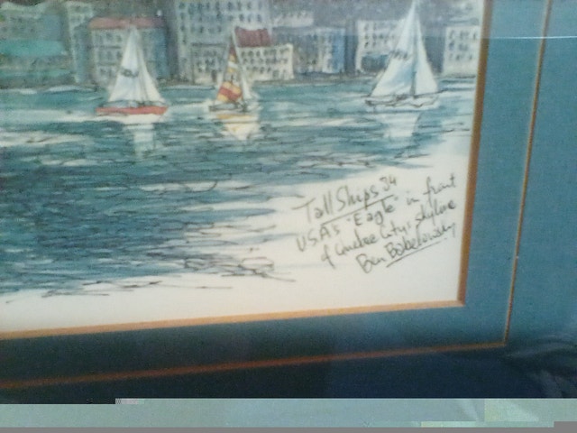 Tall Ship Print Framed // Eagle USA - photo 4