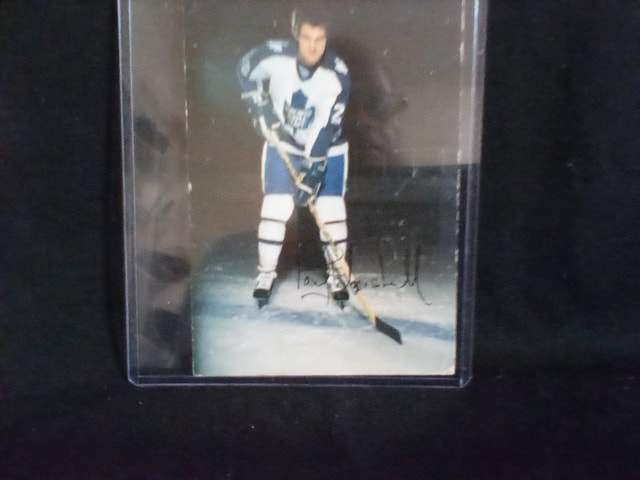 Vintage Autograph Hockey Postcards - photo 2