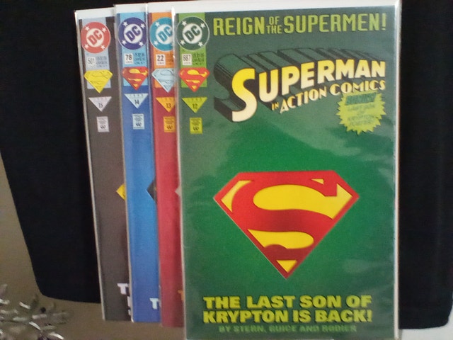 Comic Book lot// REIGN OF THE SUPERMAN - photo 3