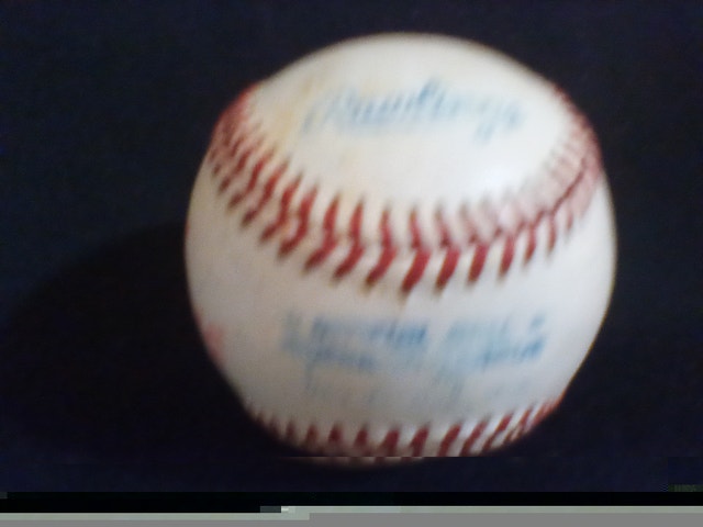 Vintage Official Rawlings American League Used Baseball - photo 2