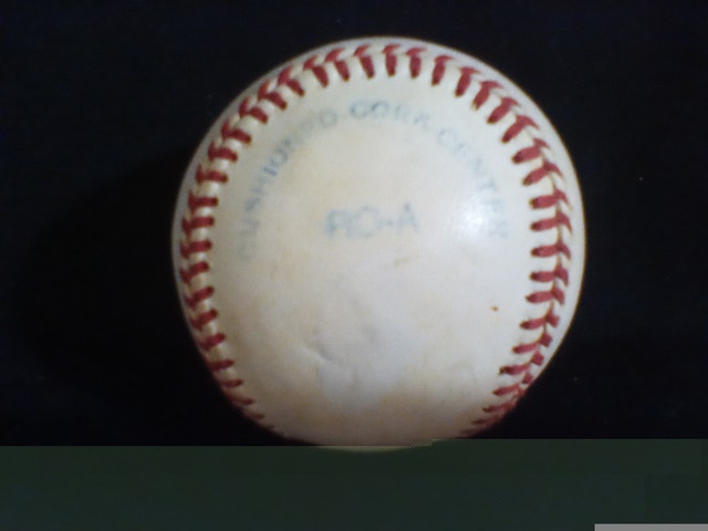 Vintage Official Rawlings American League Used Baseball - photo 5