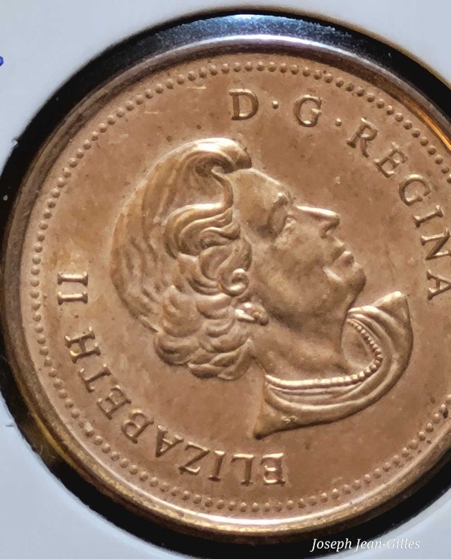 Very Rare 2006 Canadian Penny ( New Price ) - photo 3