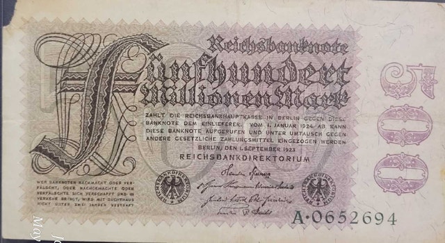 Pre War German Banknotes