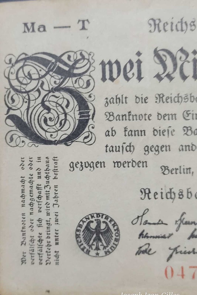 Pre War German Banknotes - photo 2