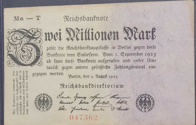 Pre War German Banknotes - photo 4