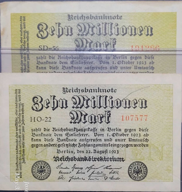 Pre War German Banknotes