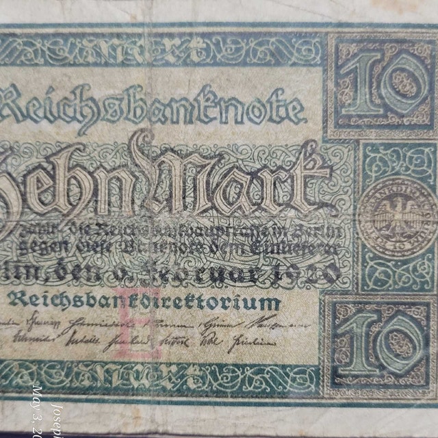 Pre War Banknotes from Germany