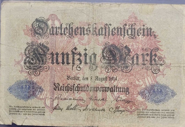 Pre War Banknotes from Germany - photo 2