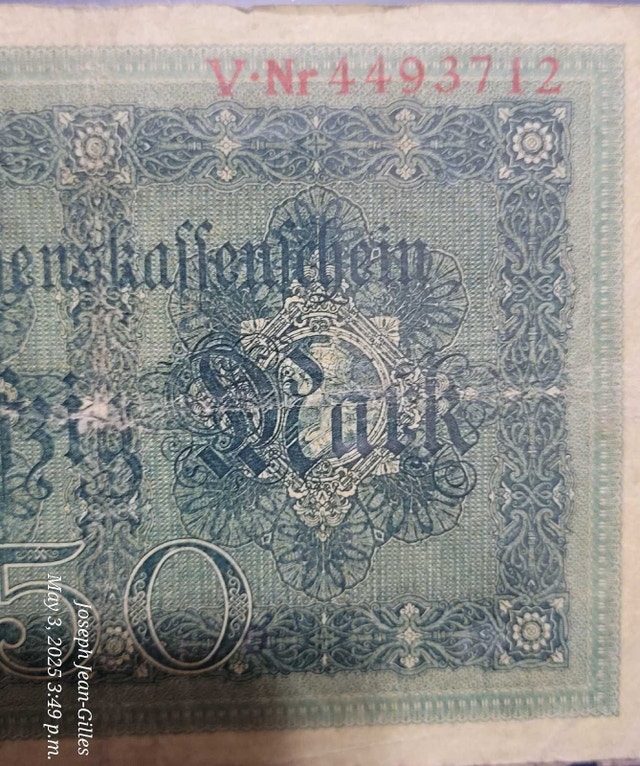 Pre War Banknotes from Germany - photo 3